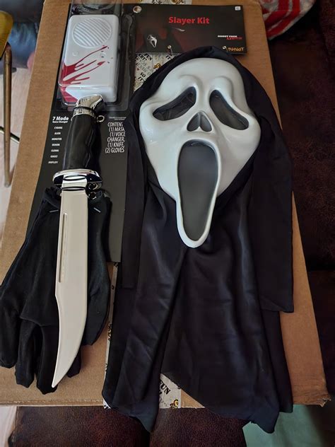 scream ghostface costume|More.